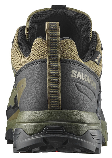 Кроссовки мужские Salomon X Ultra 5 Gtx Olive Night/Black/Bistro Green - Фото 6 большая