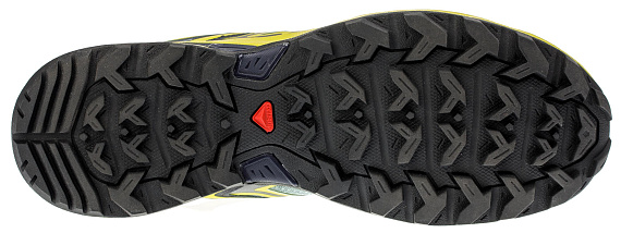 Кроссовки мужские Salomon X Ultra 3 Lead/Gy/Acid Lime - Фото 2 большая