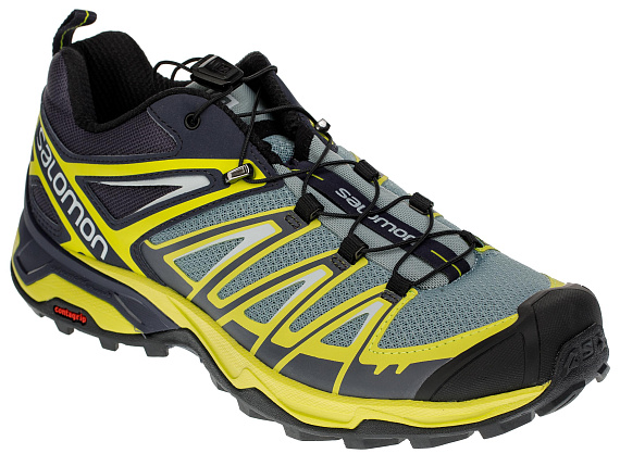 Кроссовки мужские Salomon X Ultra 3 Lead/Gy/Acid Lime - Фото 5 большая