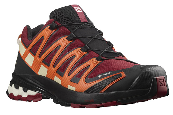 Кроссовки мужские Salomon Xa Pro 3D V8 GTX Bird/Red/Blac - Фото 3 большая