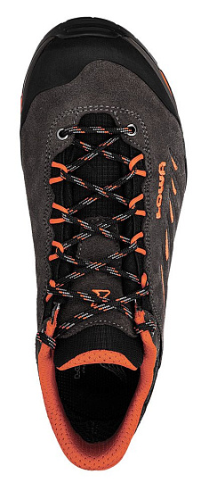 Кроссовки мужские Lowa Delago Gtx Lo Antracite/Flame - Фото 3 большая