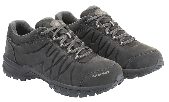 Ботинки мужские Mammut Mercury III Low GTX  Graphite/Taupe - Фото 6 большая