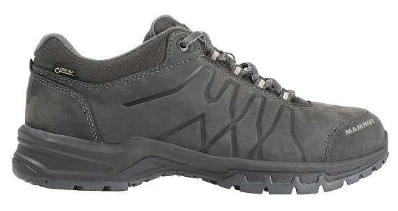 Ботинки мужские Mammut Mercury III Low GTX  Graphite/Taupe - Фото 1 большая