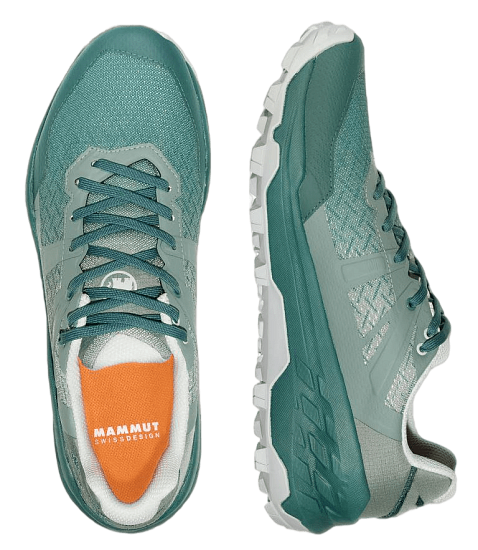 Кроссовки мужские Mammut Sertig II Low Gtx Dark Teal/Dark Forest - Фото 3 большая