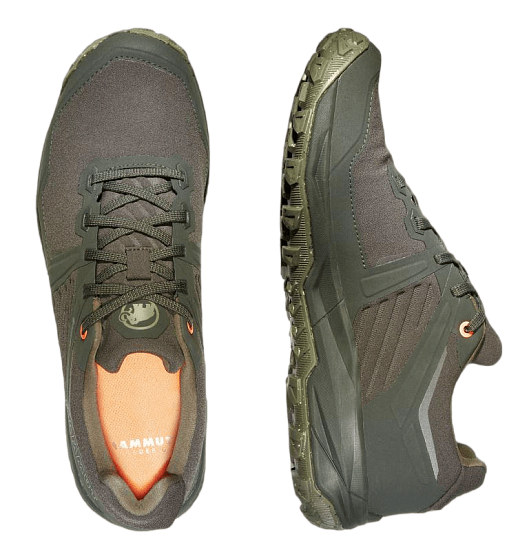 Кроссовки мужские Mammut Ultimate III Low Gtx Tin/Dark Tin - Фото 3 большая