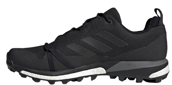 Кроссовки мужские Adidas Terrex Skychaser Lt Gtx Carbon/Cblack/Grefou - Фото 9 большая