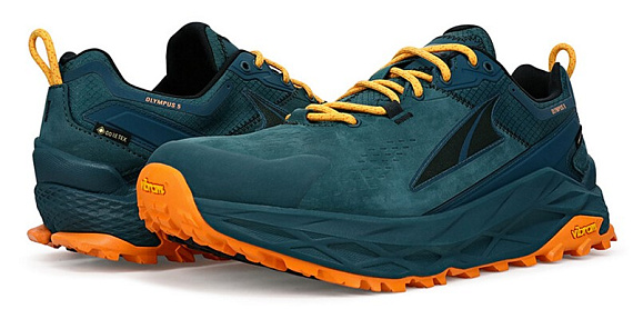 Кроссовки мужские Altra Olympus 5 Hike Low Gtx Deep Teal - Фото 4 большая