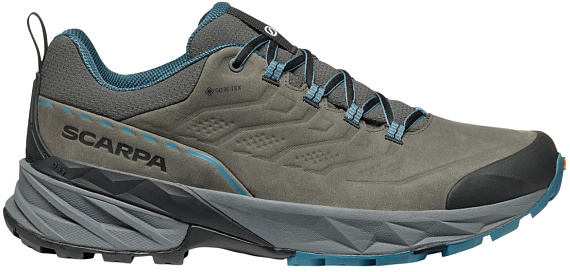 Ботинки мужские Scarpa Rush 2 Pro Gtx Titanium/Ocean - Фото 1 большая