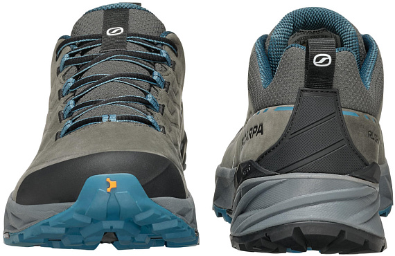 Ботинки мужские Scarpa Rush 2 Pro Gtx Titanium/Ocean - Фото 4 большая