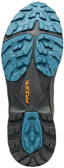 Ботинки мужские Scarpa Rush 2 Pro Gtx Titanium/Ocean - Фото 5 большая