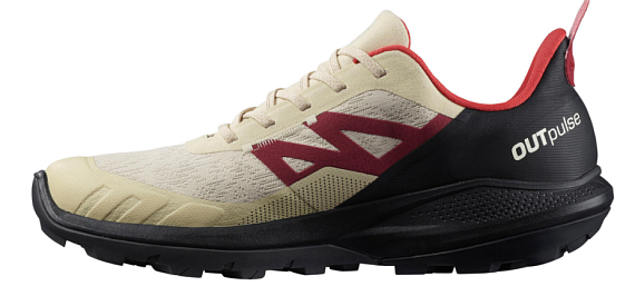 Кроссовки мужские Salomon Outpulse Gtx Bleached Sand/Bla - Фото 2 большая
