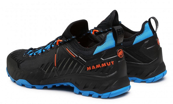 Ботинки мужские Mammut Alnasca Knit II Low GTX Black/Tarn - Фото 3 большая