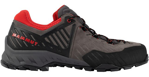 Ботинки мужские Mammut Alnasca II Low GTX Dark Titanium/Spicy - Фото 2 большая