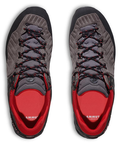 Ботинки мужские Mammut Alnasca II Low GTX Dark Titanium/Spicy - Фото 12 большая