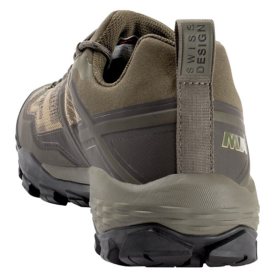 Ботинки мужские Mammut Ducan Low GTX Olive/Dark Olive - Фото 4 большая