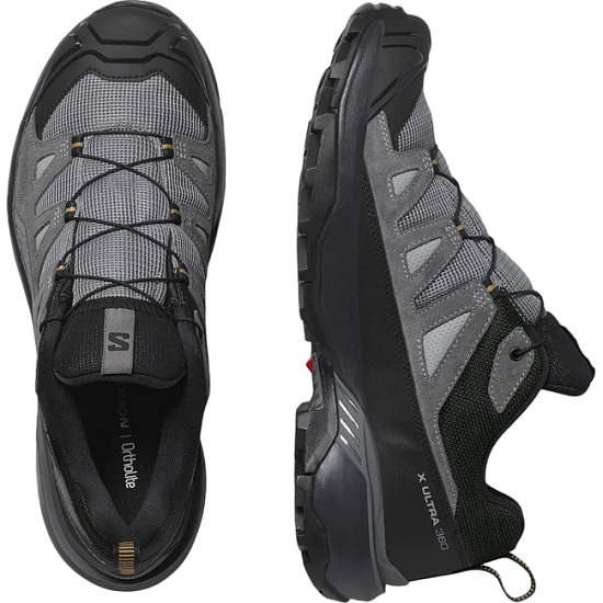 Кроссовки мужские Salomon X Ultra 360 Ltr Gtx Shskin/Clrock - Фото 3 большая