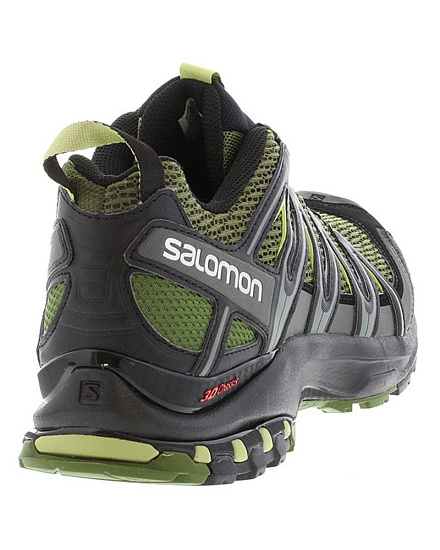 Кроссовки мужские Salomon XA Pro 3D Chive/Black/Beluga - Фото 3 большая