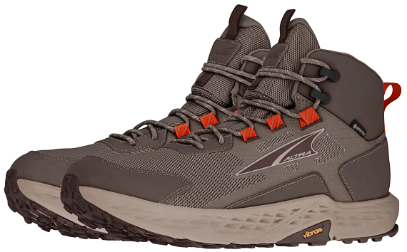 Кроссовки мужские Altra Timp 5 Hiker Gtx Taupe - Фото 3 большая