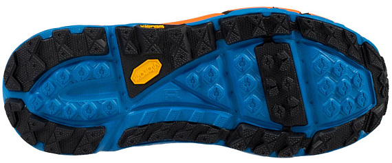 Кроссовки мужские Hoka Tor Ultra Hi WP Antracite/Orange Clown Fish - Фото 6 большая
