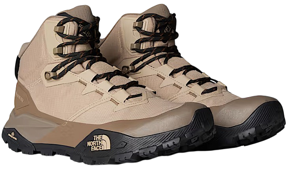 Кроссовки мужские The North Face Offtrail Hike Mid Gtx Mushroom Grey/Mocha Brown - Фото 2 большая