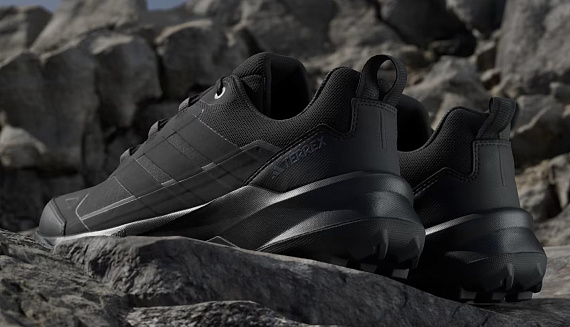 Кроссовки мужские Adidas Terrex Skychaser Ax5 Gtx Cblack/Cblack/Carbon - Фото 3 большая