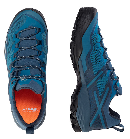 Кроссовки мужские Mammut Ducan Low GTX Sapphire/Dark Sapphire - Фото 6 большая
