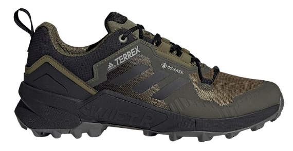 Кроссовки мужские Adidas Terrex Swift R3 Gtx Focus Olive/Core Black/Grey Five - Фото 1 большая