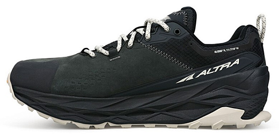 Кроссовки мужские Altra Olympus 5 Hike Low Gtx Black - Фото 2 большая