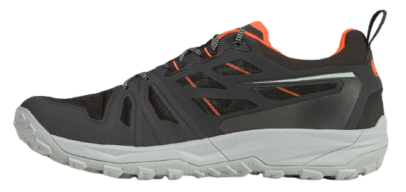 Кроссовки мужские Mammut Saentis Low Gtx Black-Vibrant Orange - Фото 8 большая