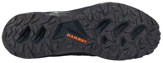 Кроссовки мужские Mammut Sertig II Low Gtx Black-Vibrant Orange - Фото 4 большая