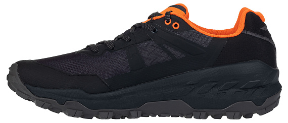 Кроссовки мужские Mammut Sertig II Low Gtx Black-Vibrant Orange - Фото 5 большая