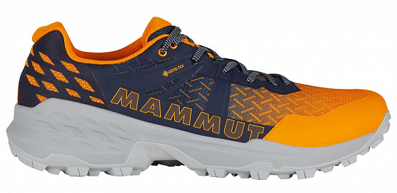 Кроссовки мужские Mammut Sertig II Low GTX Marine-Dark Radiant - Фото 1 большая
