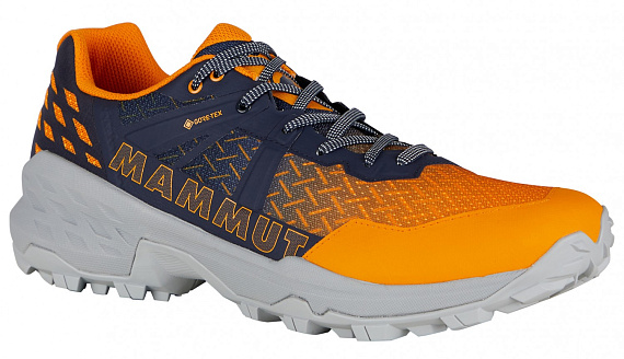 Кроссовки мужские Mammut Sertig II Low GTX Marine-Dark Radiant - Фото 2 большая