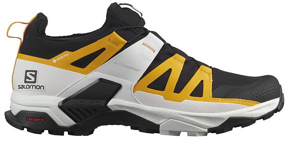 Кроссовки мужские Salomon X Ultra Pro GTX Black/Wht/Saffron - купить в  магазине Спорт-Марафон с доставкой по России