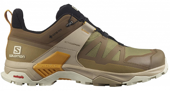Кроссовки мужские Salomon X Ultra 4 GTX Kang/Vanila/Autumn B - Фото 1 большая