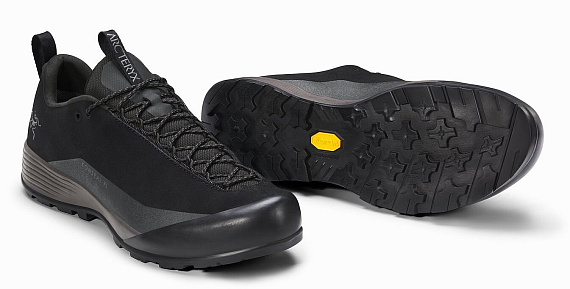 Кроссовки мужские Arcteryx Konseal FL 2 Leather Gtx Black/Black - Фото 9 большая