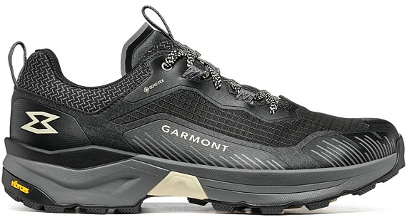 Кроссовки мужские Garmont 9.81 Engage Gtx Black/Whitecup Grey - Фото 1 большая