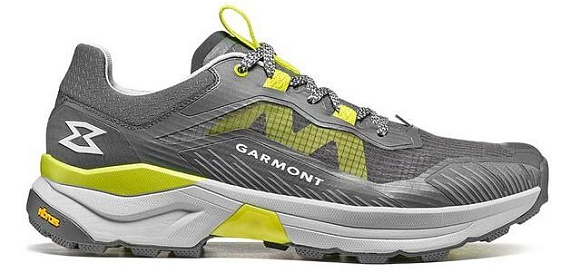 Кроссовки мужские Garmont 9.81 Engage Steel Grey/Primerose Green - Фото 1 большая