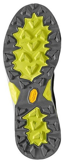 Кроссовки мужские Garmont 9.81 Engage Steel Grey/Primerose Green - Фото 2 большая