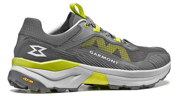 Кроссовки мужские Garmont 9.81 Engage Steel Grey/Primerose Green - Фото 4 большая