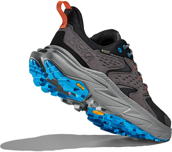Кроссовки мужские Hoka Anacapa 2 Low Gtx Satellite Grey/Black - Фото 5 большая