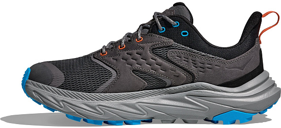 Кроссовки мужские Hoka Anacapa 2 Low Gtx Satellite Grey/Black - Фото 6 большая