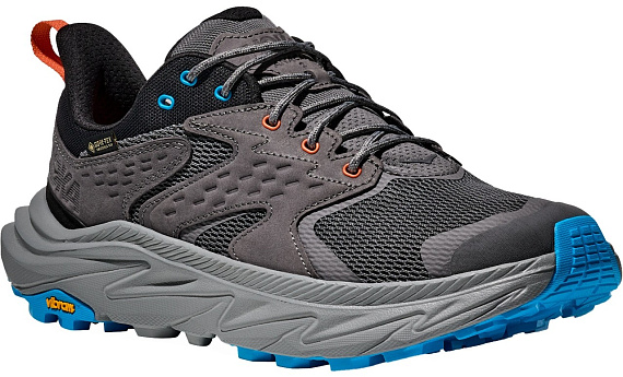 Кроссовки мужские Hoka Anacapa 2 Low Gtx Satellite Grey/Black - Фото 8 большая