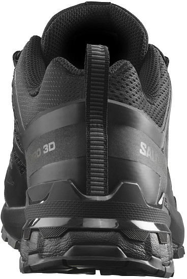 Кроссовки мужские Salomon Xa Pro 3D V9 Wide Black/Phantom/Pewter - Фото 5 большая