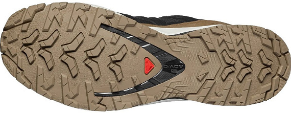 Кроссовки мужские Salomon Xa Pro 3D V9 Gtx Lifelong Black/Coyote Brown/Vanilla Ice - Фото 7 большая