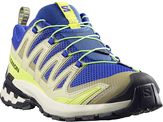 Кроссовки мужские Salomon Xa Pro 3D V9 Bluing/Bog/Acid Lime - Фото 5 большая