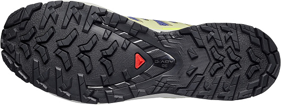 Кроссовки мужские Salomon Xa Pro 3D V9 Bluing/Bog/Acid Lime - Фото 7 большая