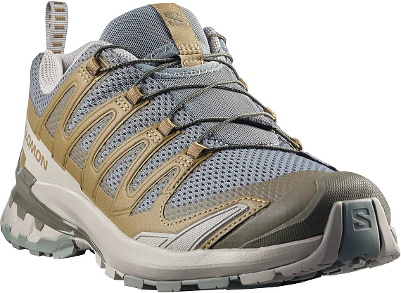 Кроссовки мужские Salomon Xa Pro 3D V9 Sedona Sage/Plantation/Paloma - Фото 5 большая