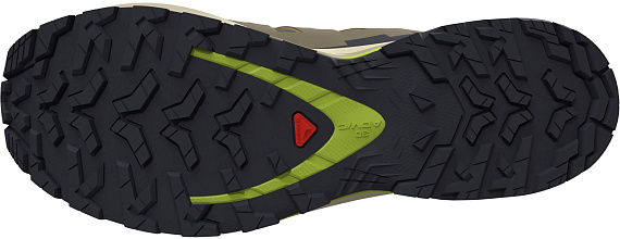 Кроссовки мужские Salomon Xa Pro 3D V9 Gtx Grape Leaf/Aloe/Acid Lime - Фото 5 большая