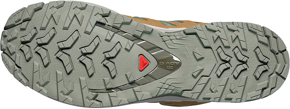 Кроссовки мужские Salomon Xa Pro 3D V9 Gtx Sedona Sage/Plantation/Paloma - Фото 7 большая